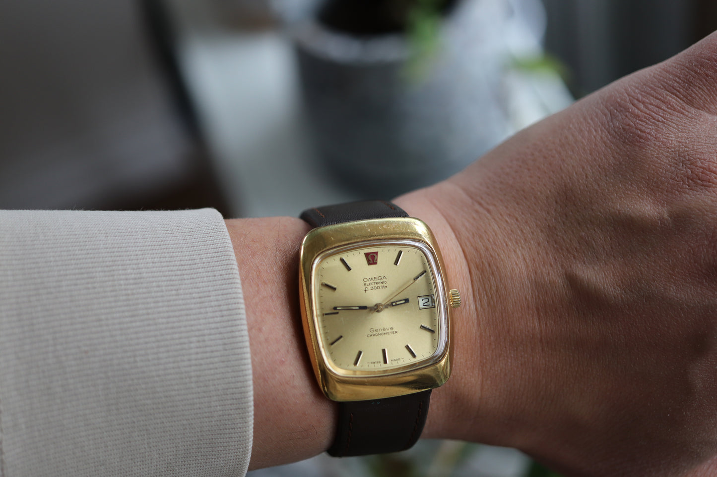 Omega Genève Electronic f300Hz Chronometer - Non-Functioning