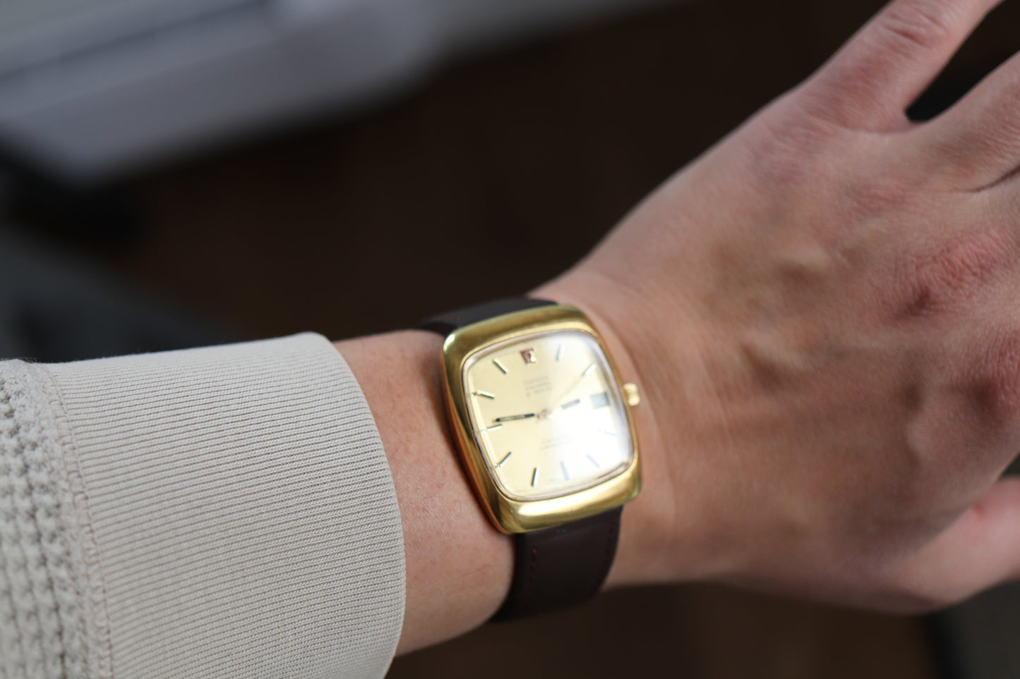 Omega Genève Electronic f300Hz Chronometer - Non-Functioning