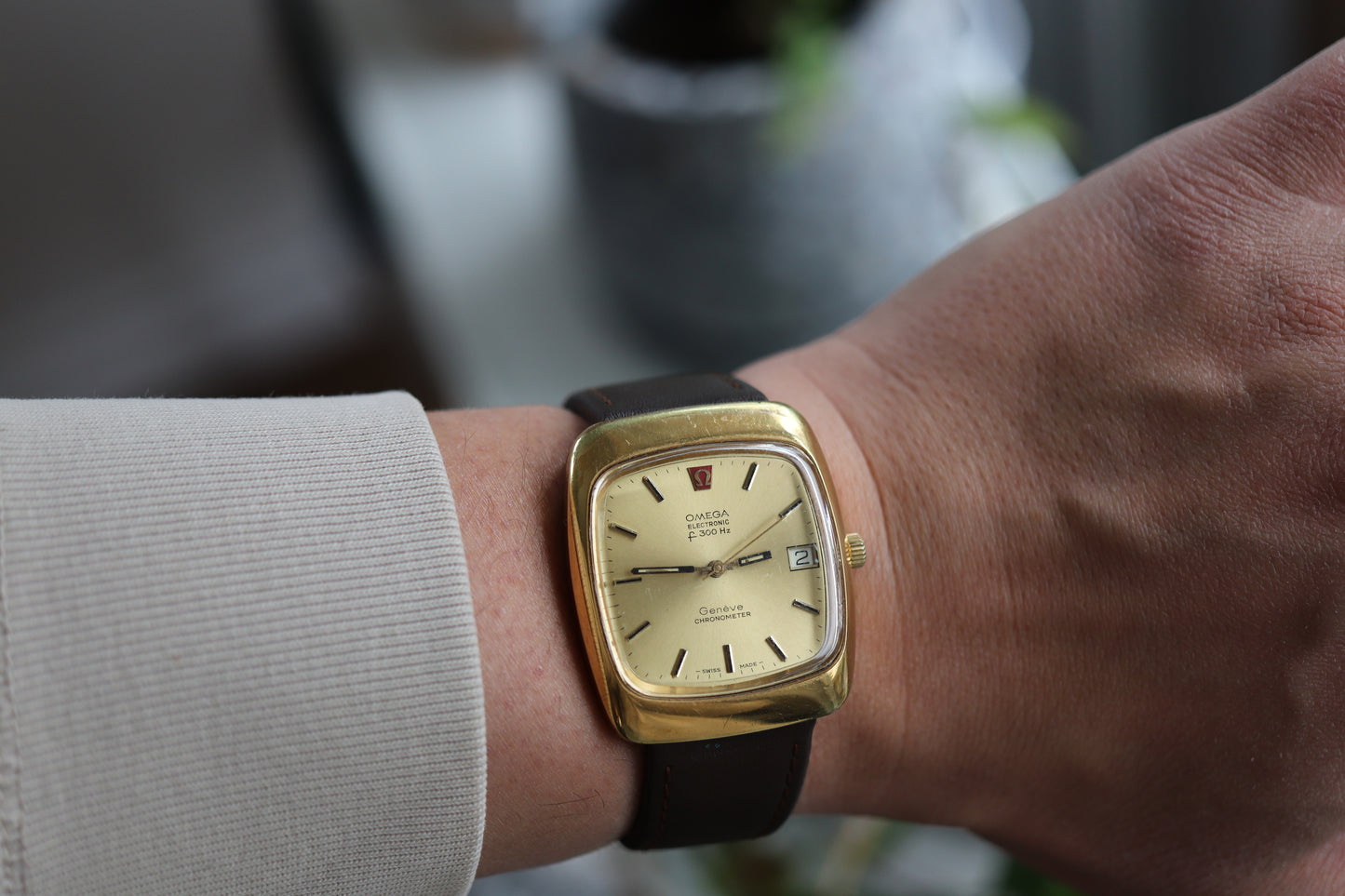 Omega Genève Electronic f300Hz Chronometer - Non-Functioning