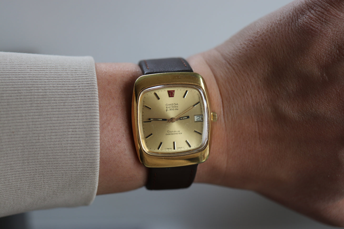 Omega Genève Electronic f300Hz Chronometer - Non-Functioning