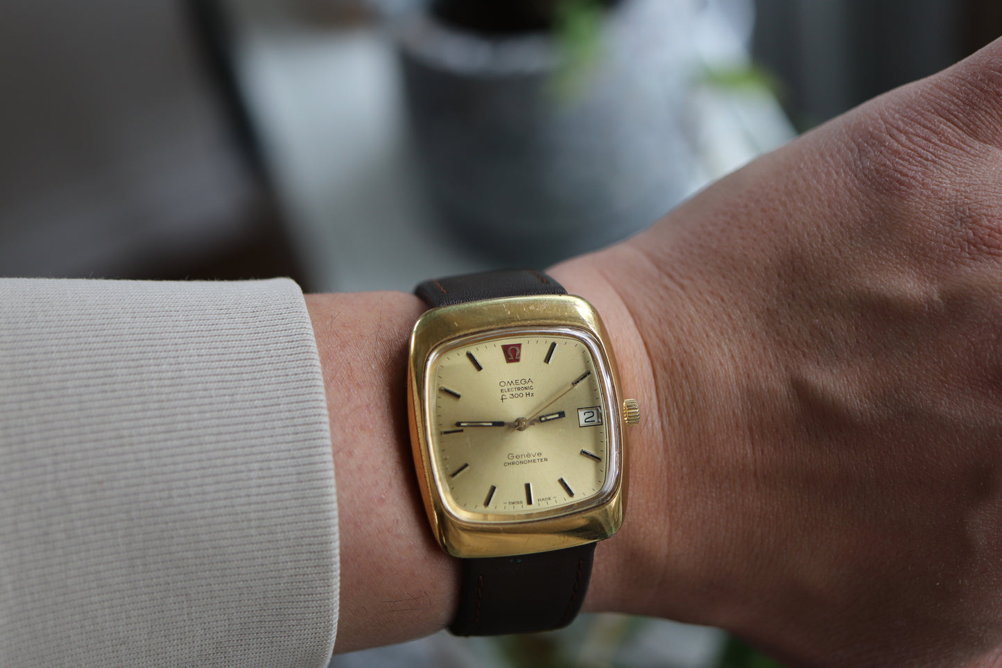 Omega Genève Electronic f300Hz Chronometer - Non-Functioning