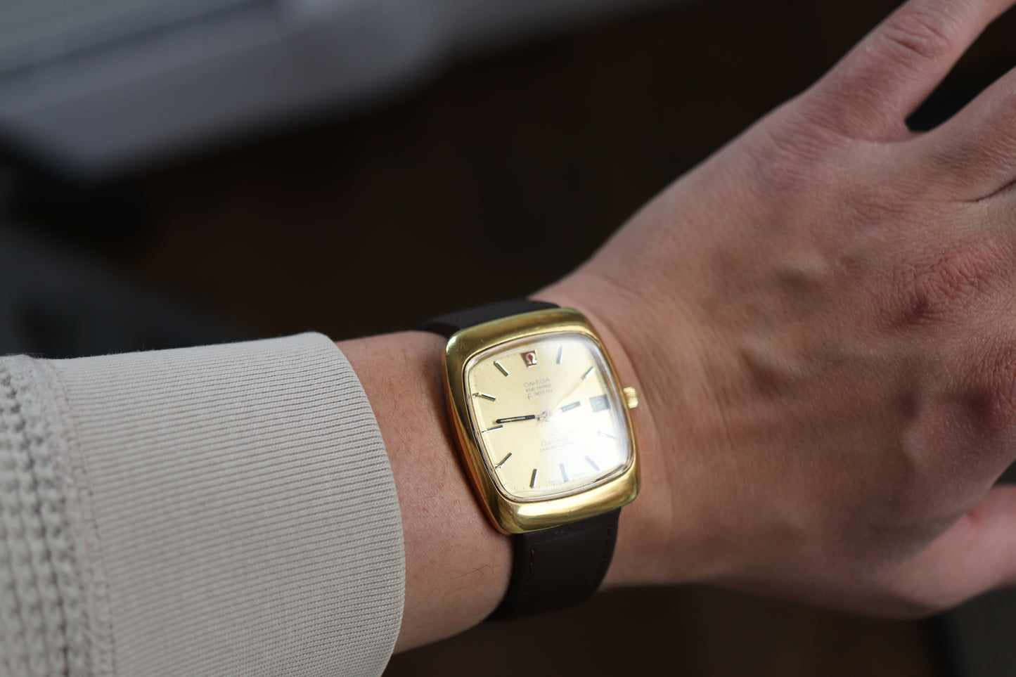 Omega Genève Electronic f300Hz Chronometer - Non-Functioning