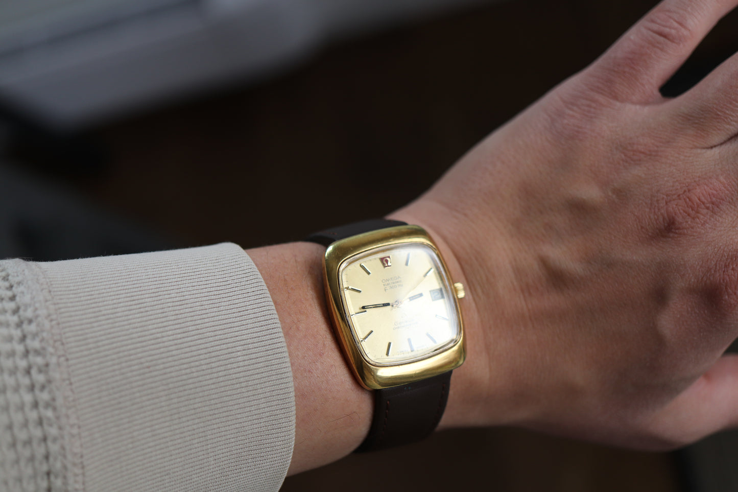 Omega Genève Electronic f300Hz Chronometer - Non-Functioning