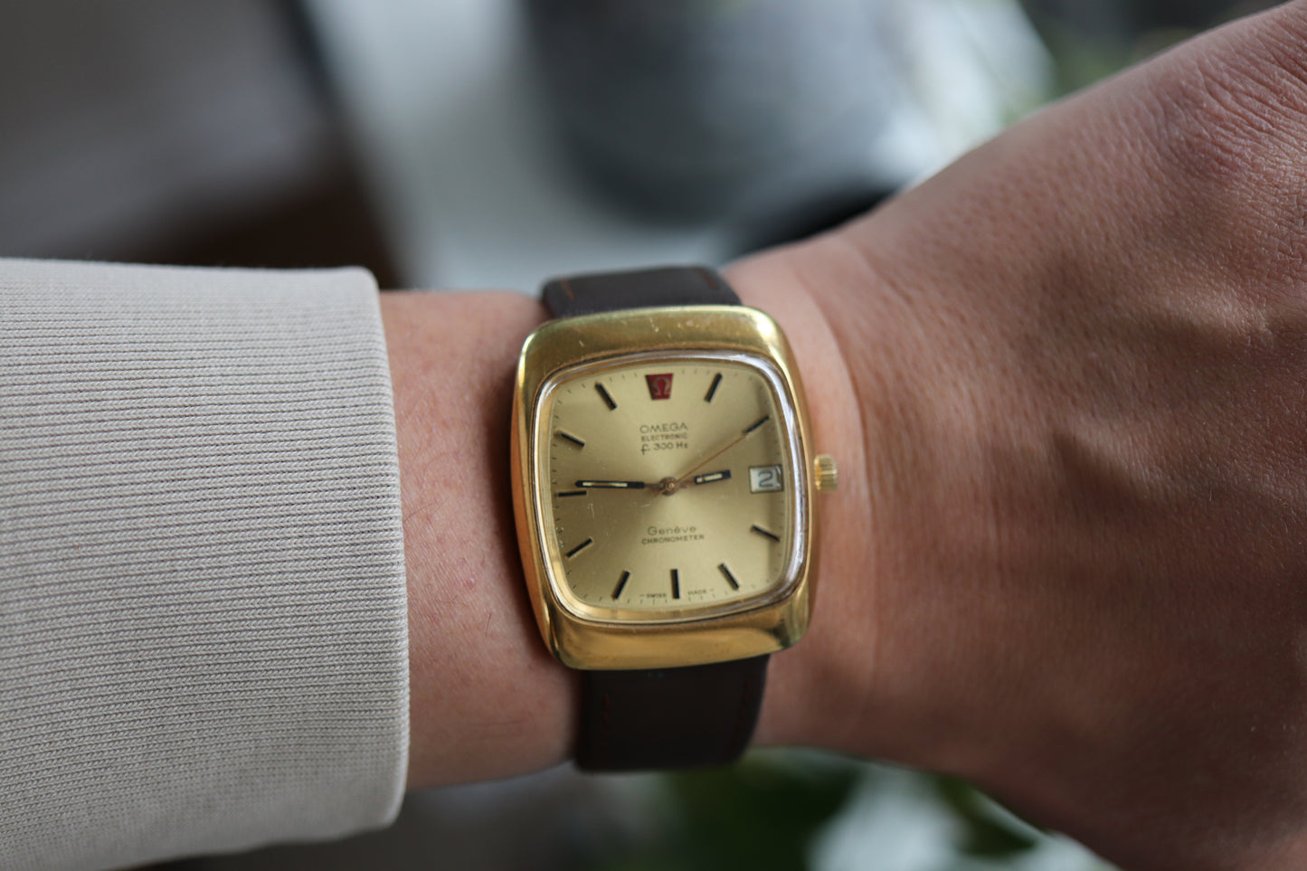 Omega Genève Electronic f300Hz Chronometer - Non-Functioning