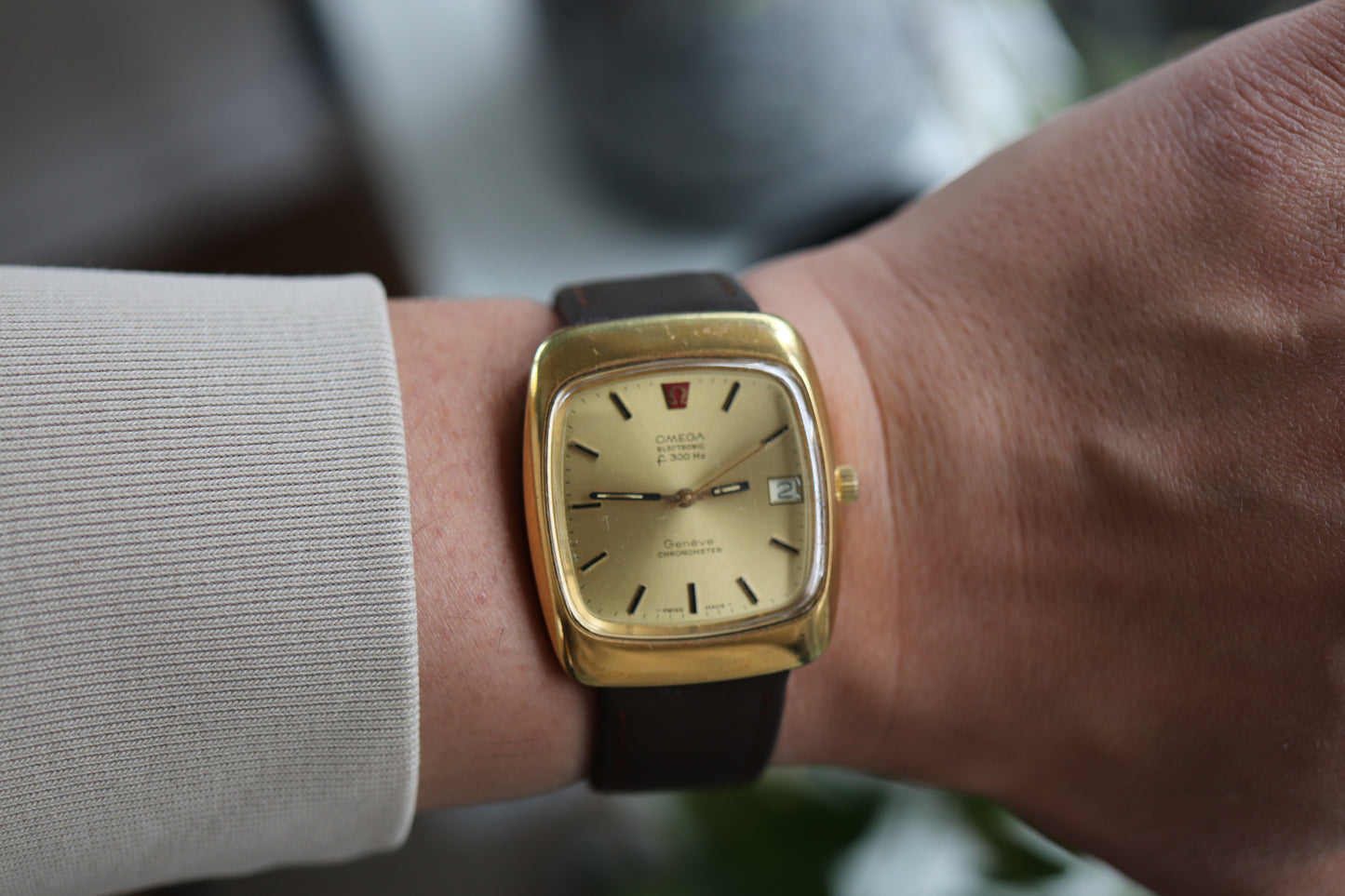 Omega Genève Electronic f300Hz Chronometer - Non-Functioning