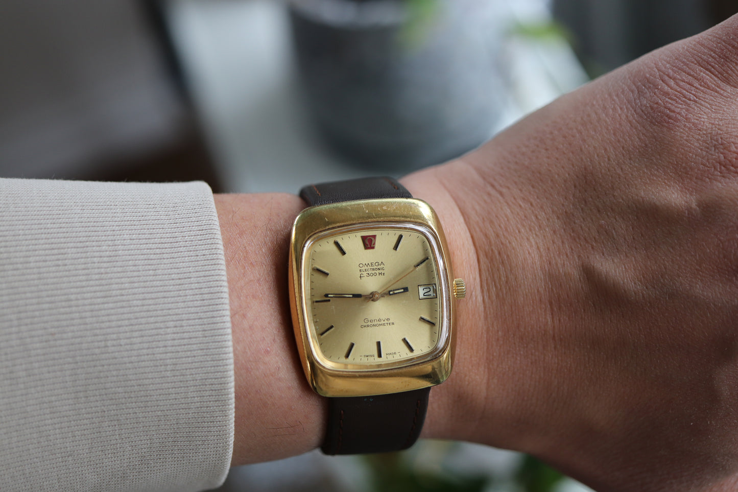 Omega Genève Electronic f300Hz Chronometer - Non-Functioning