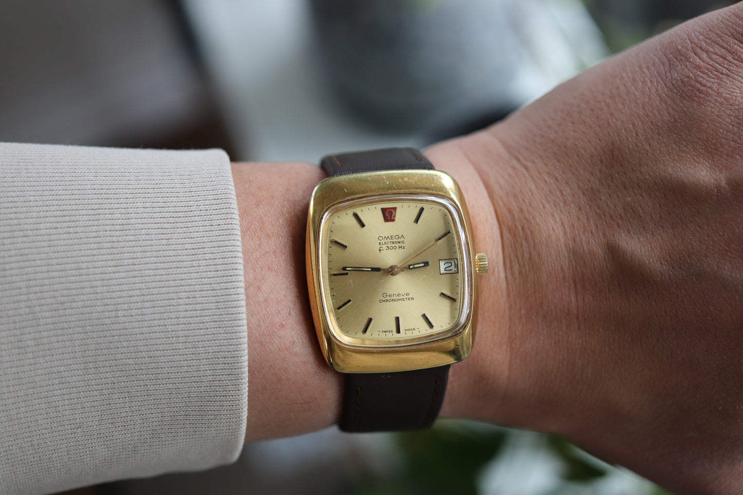 Omega Genève Electronic f300Hz Chronometer - Non-Functioning