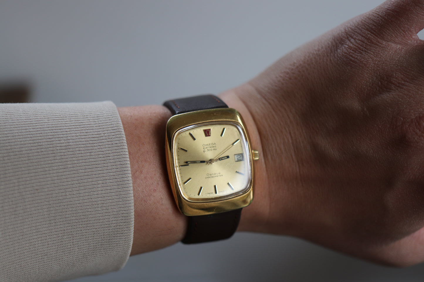 Omega Genève Electronic f300Hz Chronometer - Non-Functioning