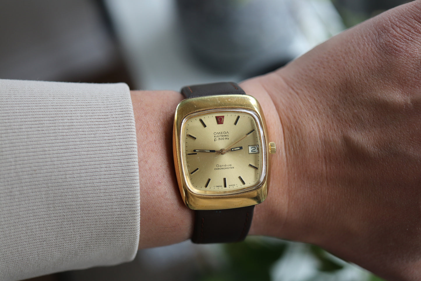 Omega Genève Electronic f300Hz Chronometer - Non-Functioning
