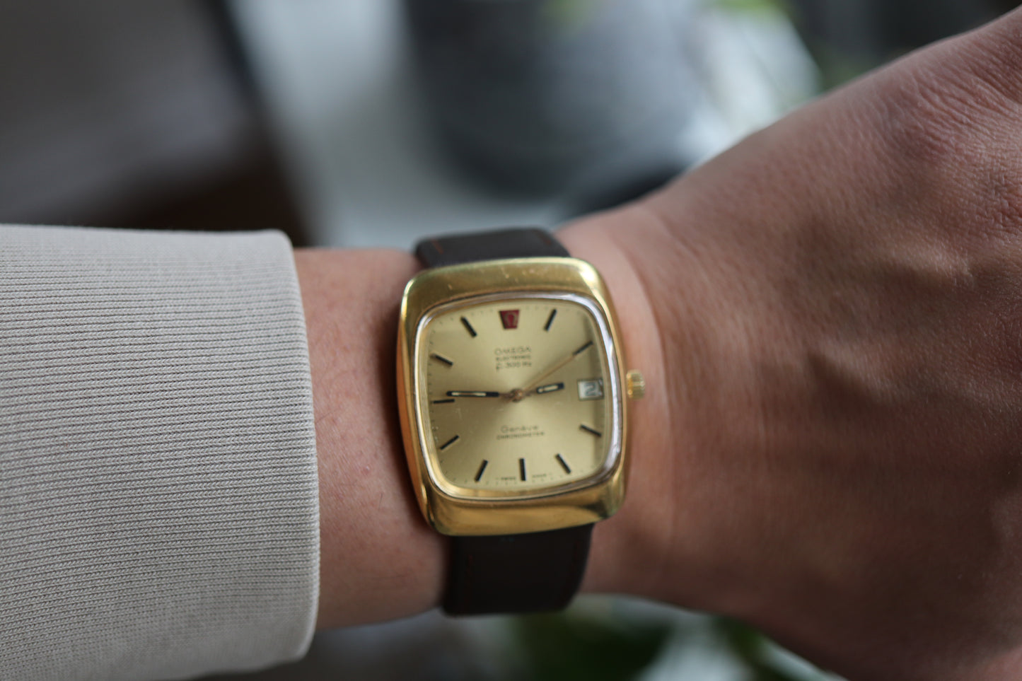 Omega Genève Electronic f300Hz Chronometer - Non-Functioning