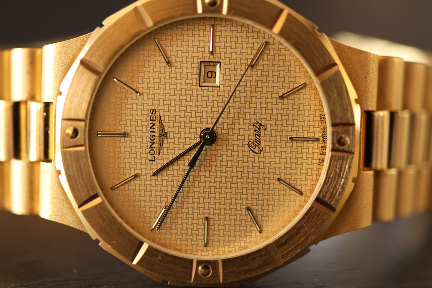 Longines Quartz MZ 5716 Textured Dial