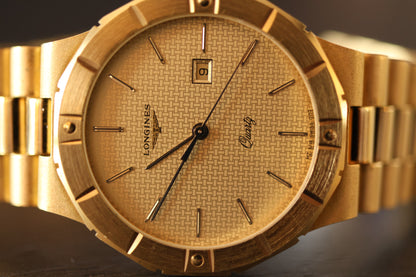 Longines Quartz MZ 5716 Textured Dial
