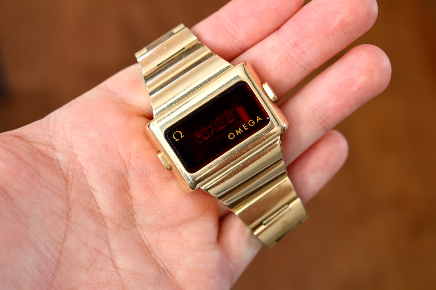 Omega Time Computer LED Digital Watch Ref. 196.0039 - for prject