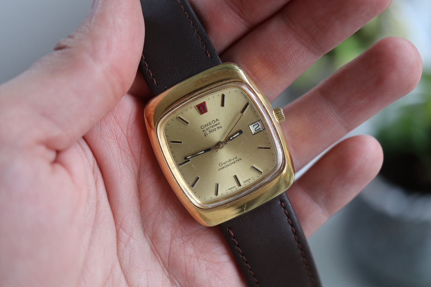 Omega Genève Electronic f300Hz Chronometer - Non-Functioning