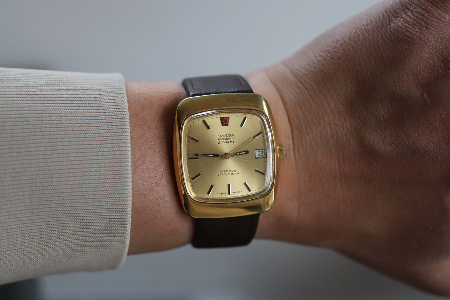 Omega Genève Electronic f300Hz Chronometer - Non-Functioning