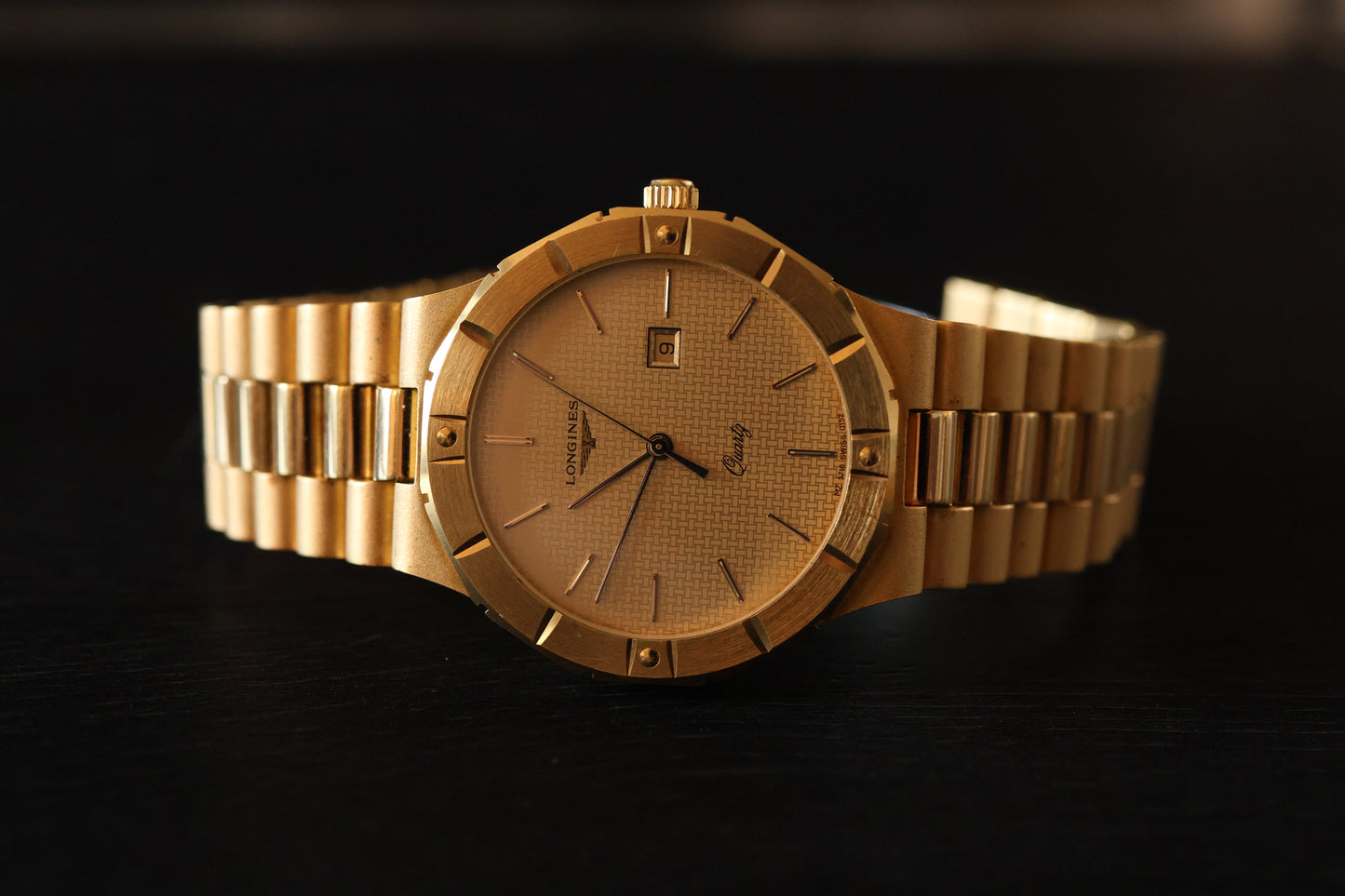 Longines Quartz MZ 5716 Textured Dial