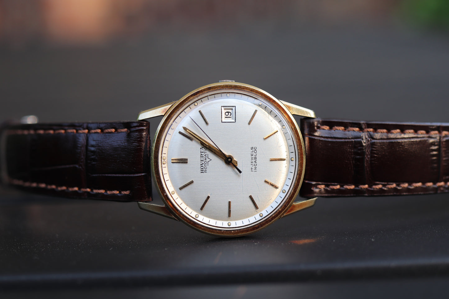 Vintage 1960s Hoverta Rotomatic Swiss Automatic