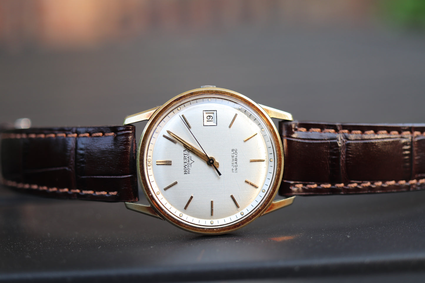 Vintage 1960s Hoverta Rotomatic Swiss Automatic