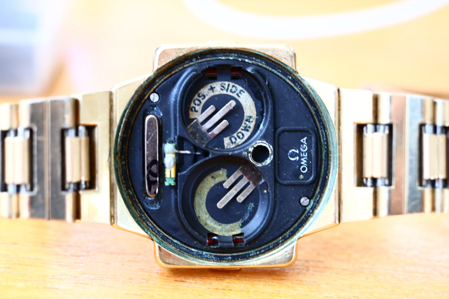 Omega Time Computer LED Digital Watch Ref. 196.0039 - for prject