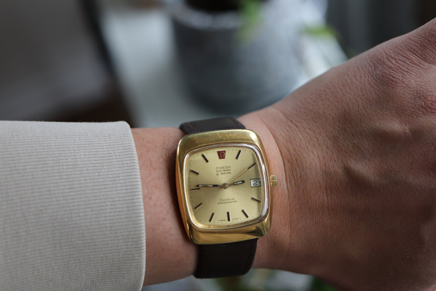 Omega Genève Electronic f300Hz Chronometer - Non-Functioning