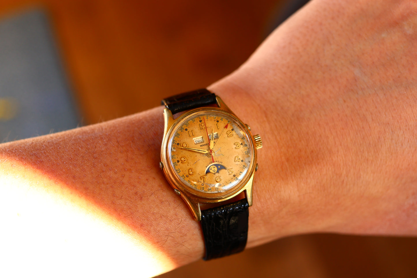 Marathon Triple Calendar Moonphase Automatic, Bidynator Cal. 693