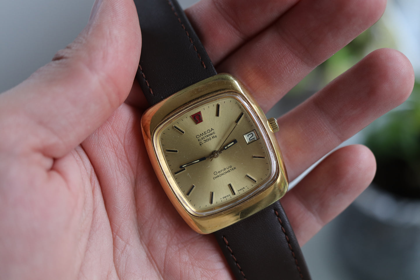 Omega Genève Electronic f300Hz Chronometer - Non-Functioning