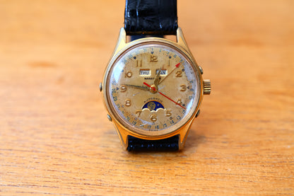 Marathon Triple Calendar Moonphase Automatic, Bidynator Cal. 693