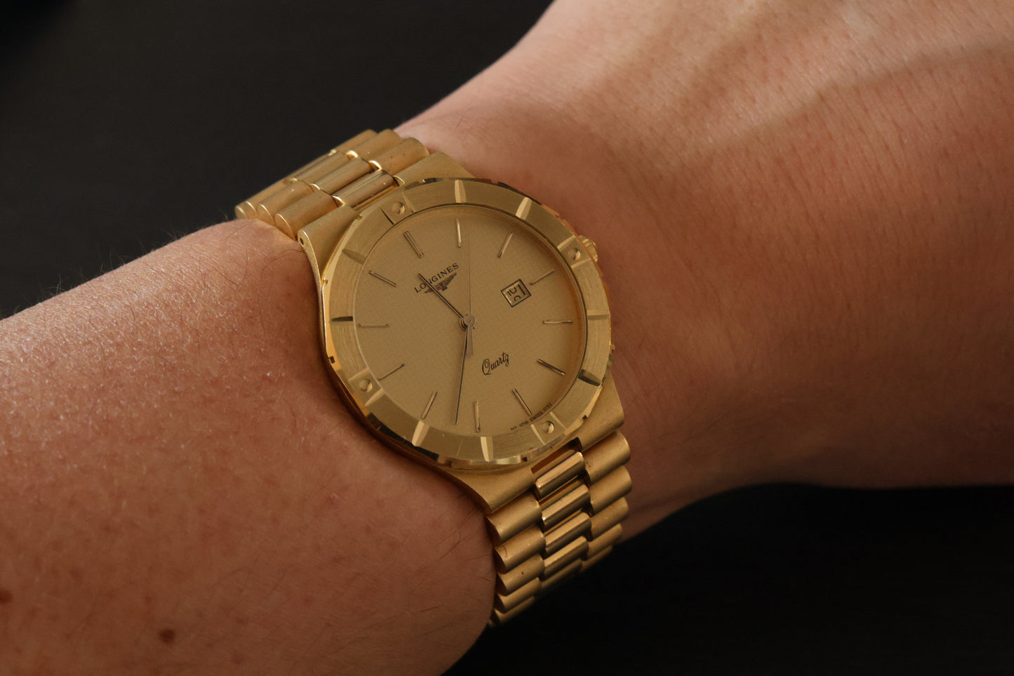 Longines Quartz MZ 5716 Textured Dial