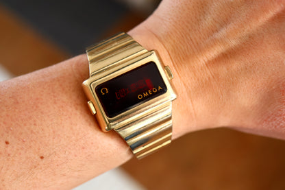 Omega Time Computer LED Digital Watch Ref. 196.0039 - for prject