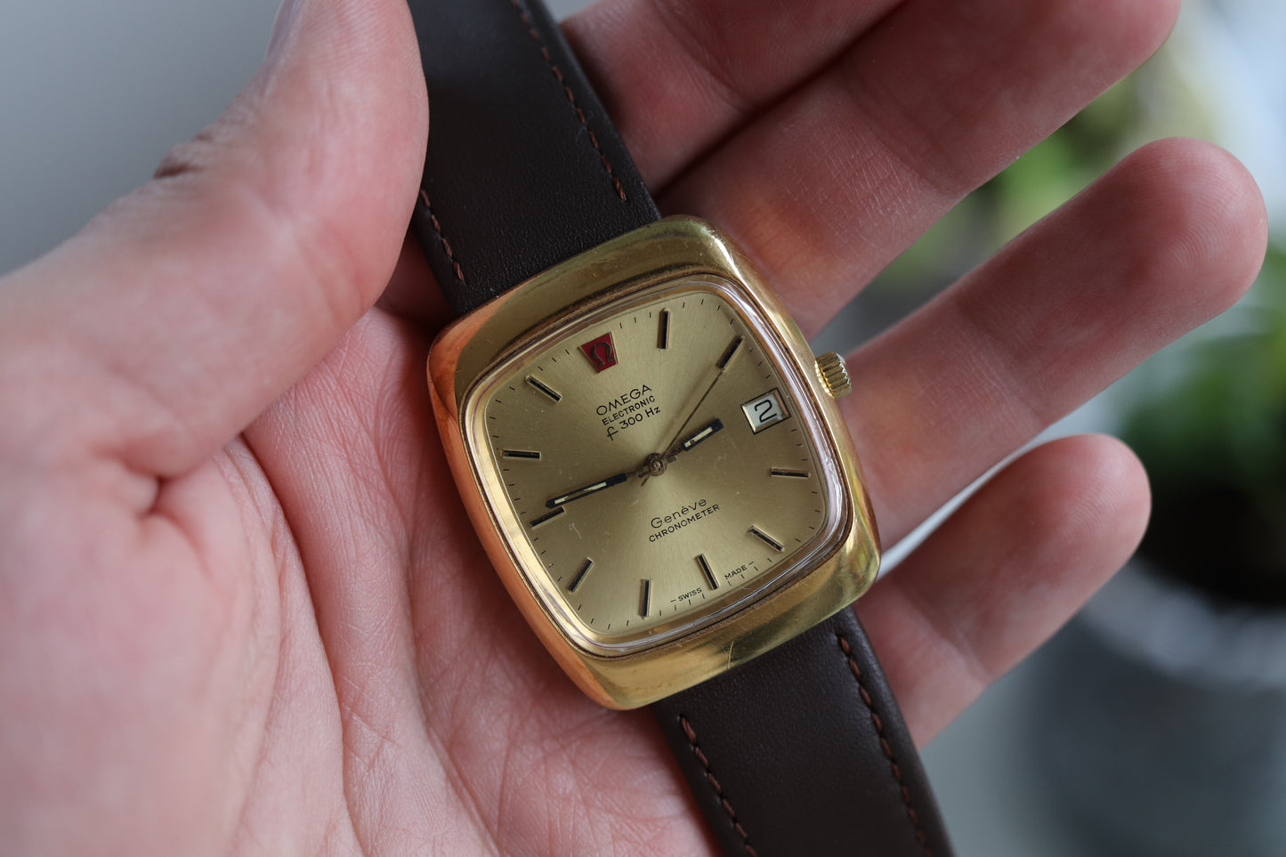 Omega Genève Electronic f300Hz Chronometer - Non-Functioning