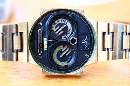 Omega Time Computer LED Digital Watch Ref. 196.0039 - for prject