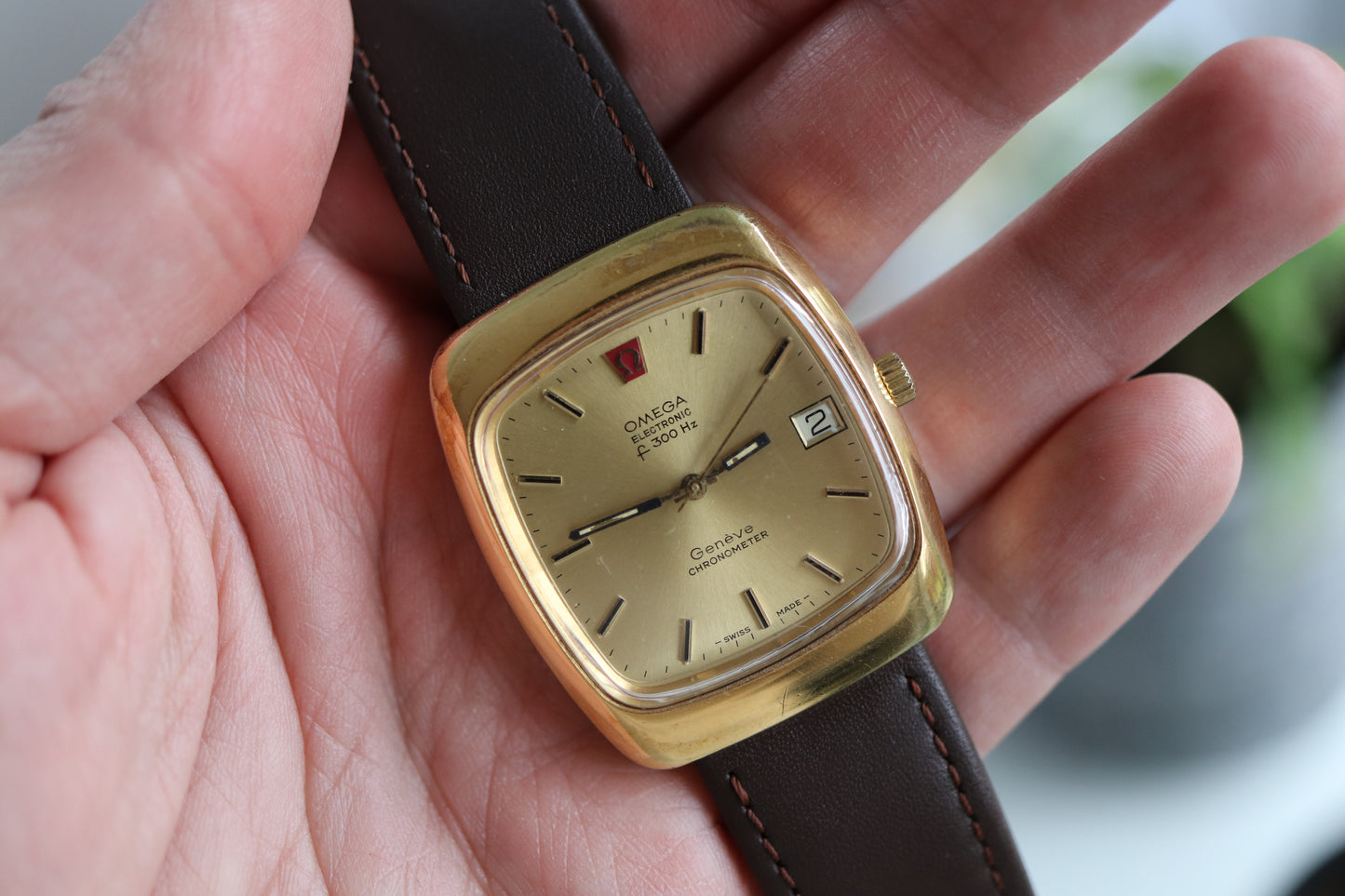Omega Genève Electronic f300Hz Chronometer - Non-Functioning