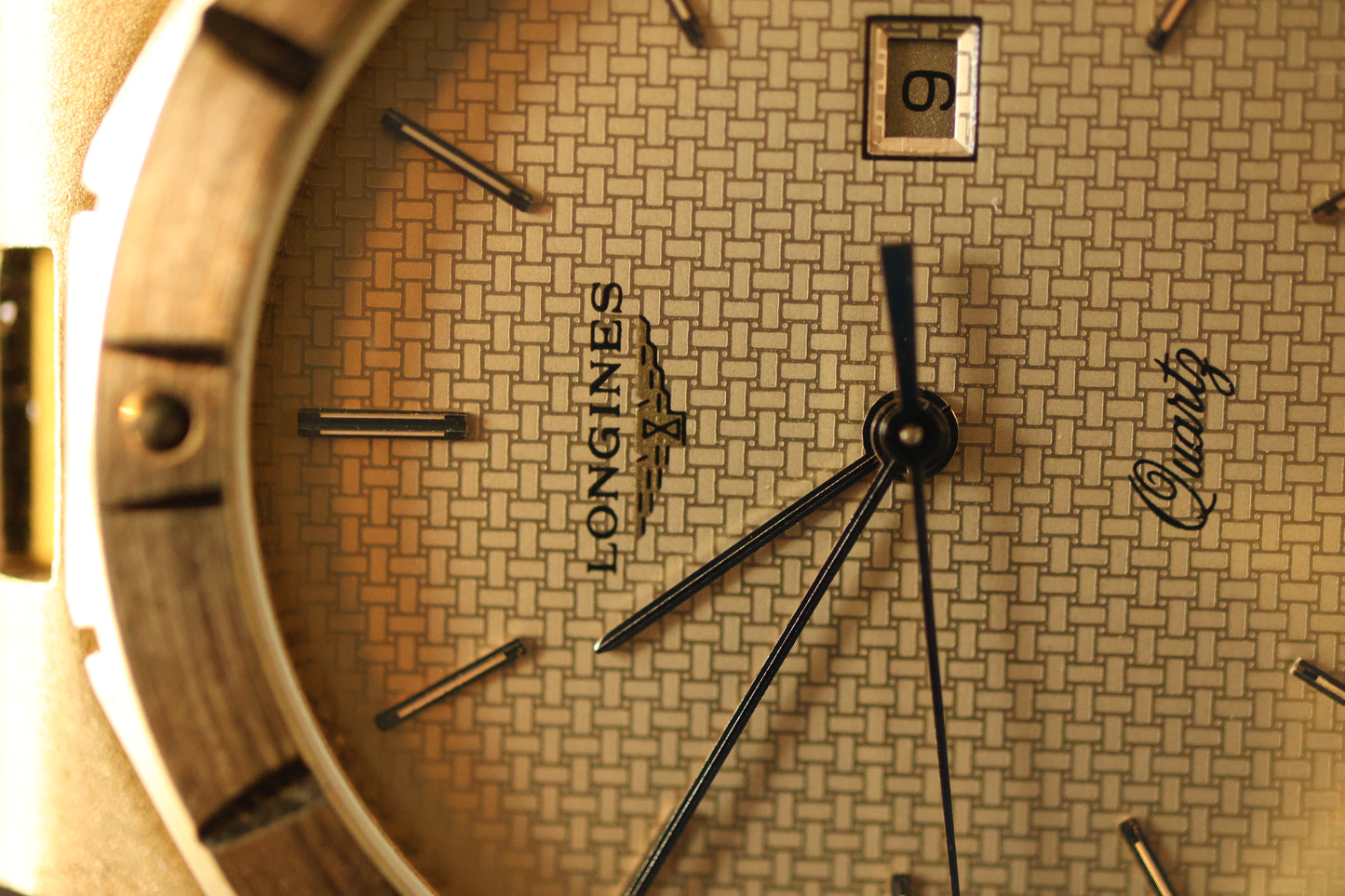 Longines Quartz MZ 5716 Textured Dial