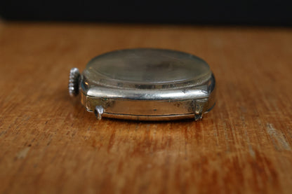 For Projects Vintage 1930s Omega Cushion Case Manual Wind