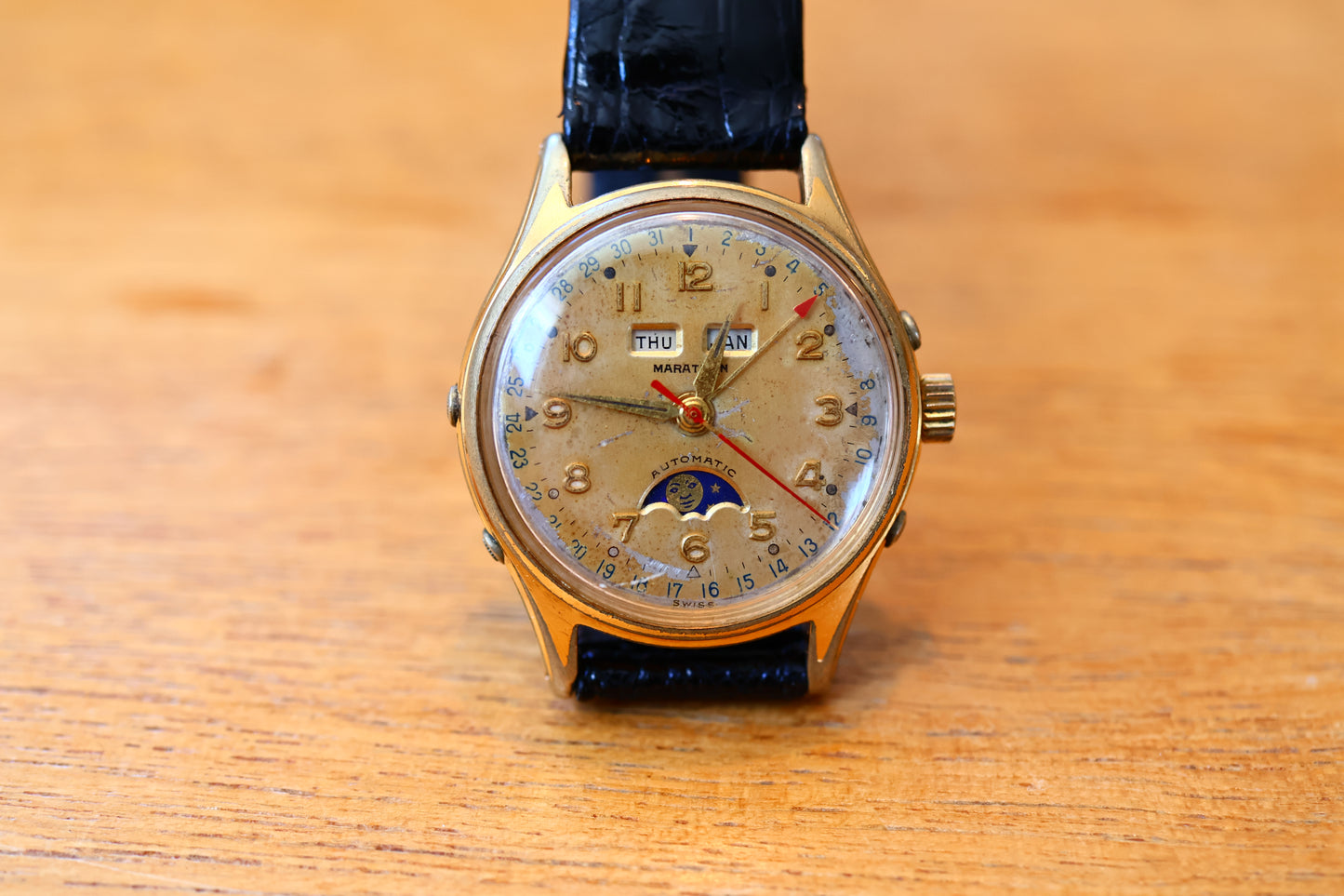 Marathon Triple Calendar Moonphase Automatic, Bidynator Cal. 693