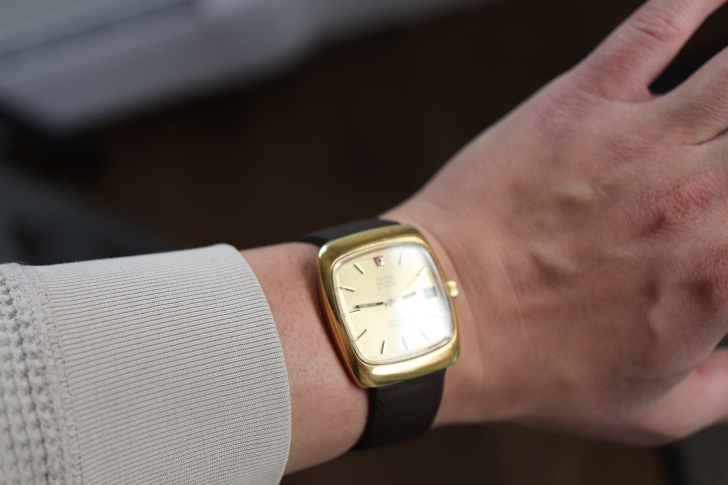 Omega Genève Electronic f300Hz Chronometer - Non-Functioning
