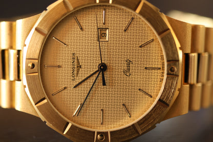 Longines Quartz MZ 5716 Textured Dial