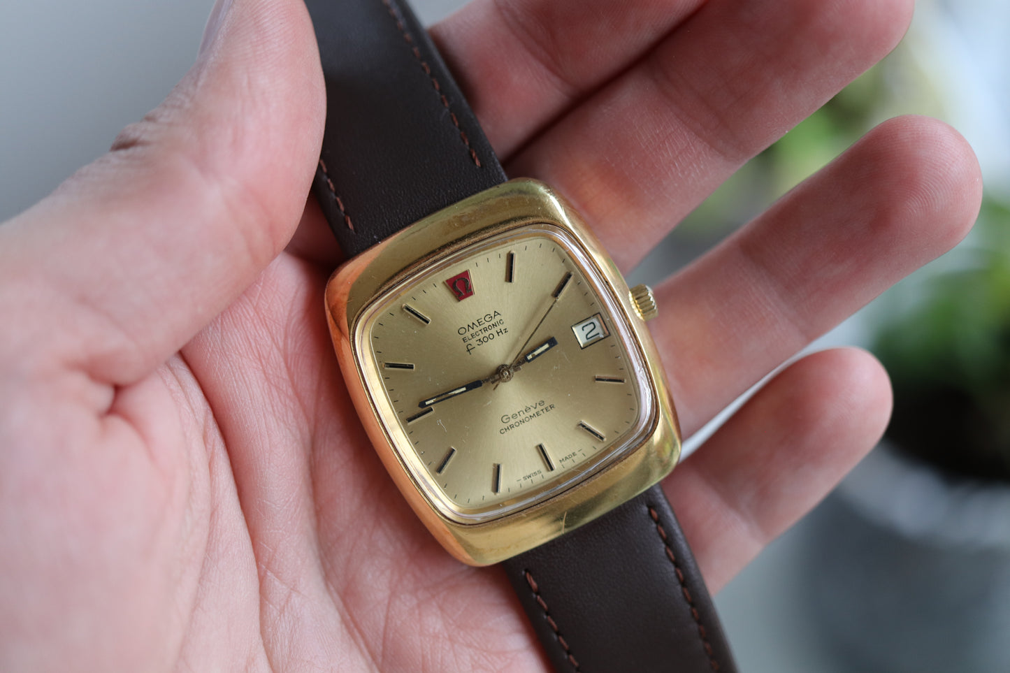 Omega Genève Electronic f300Hz Chronometer - Non-Functioning