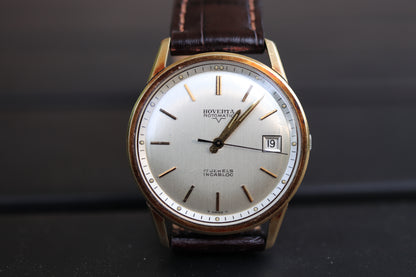 Vintage 1960s Hoverta Rotomatic Swiss Automatic