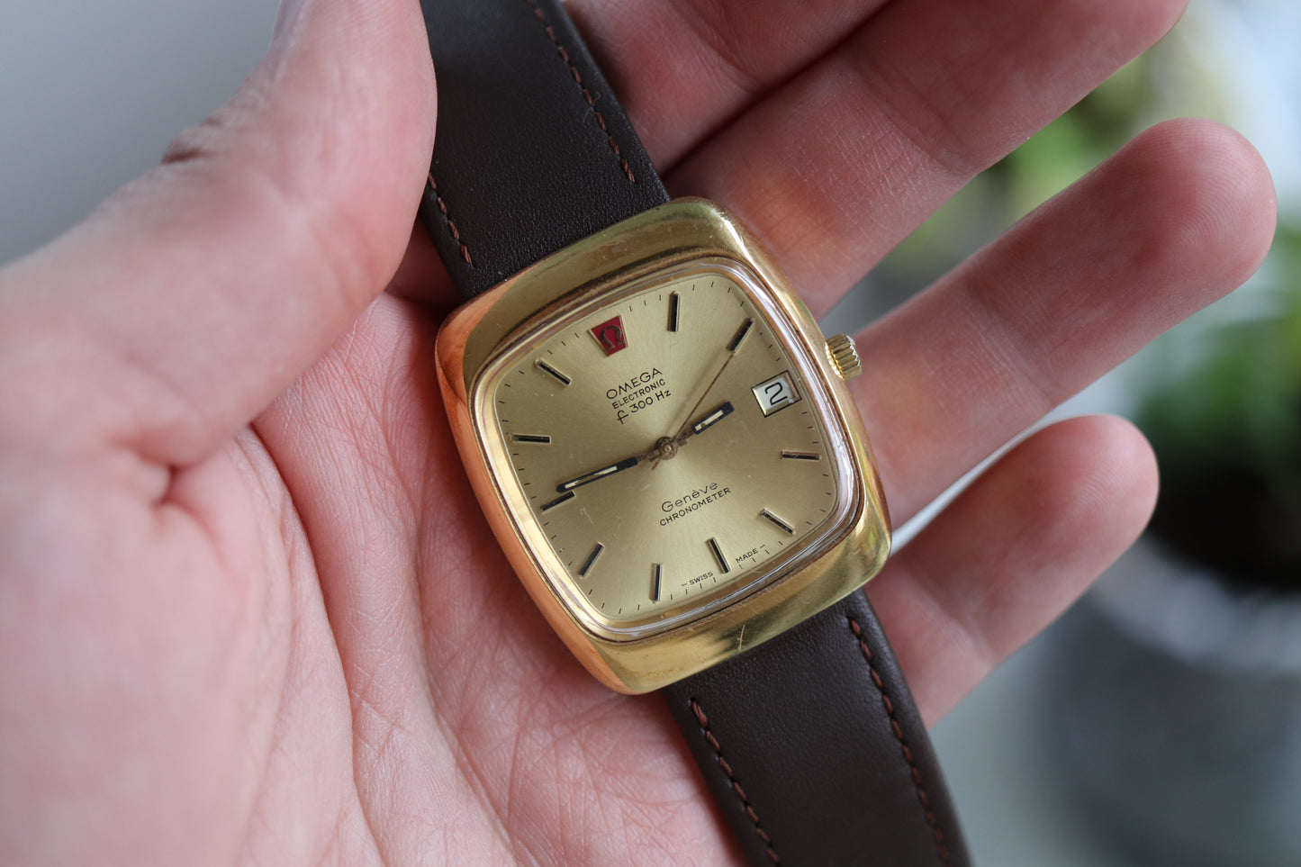 Omega Genève Electronic f300Hz Chronometer - Non-Functioning