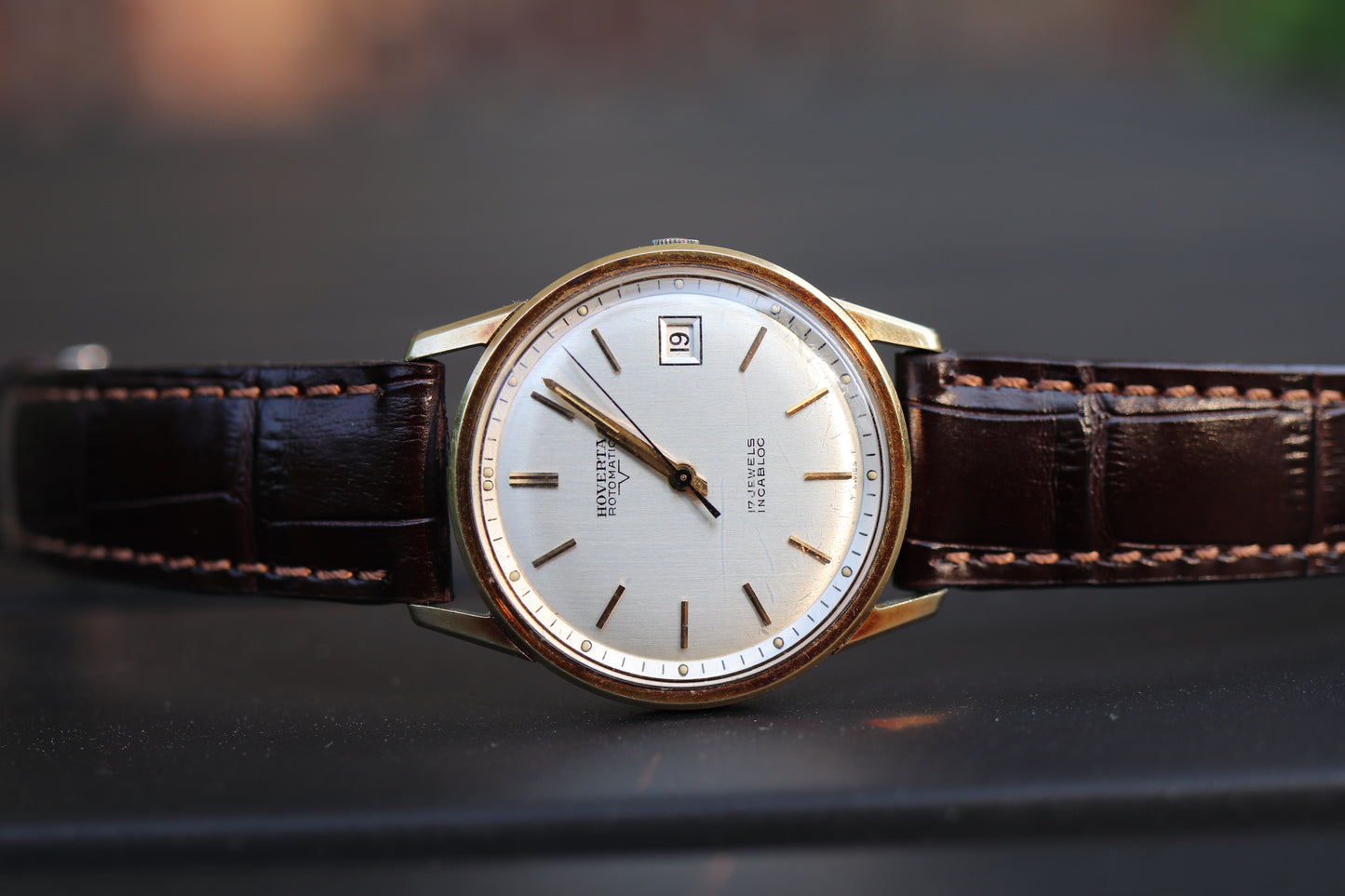 Vintage 1960s Hoverta Rotomatic Swiss Automatic