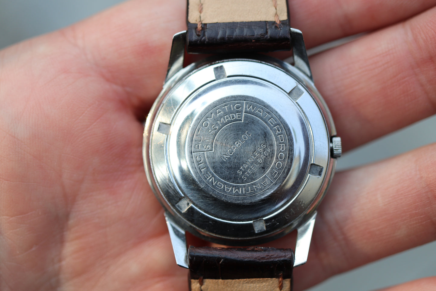 Vintage 1960s Hoverta Rotomatic Swiss Automatic