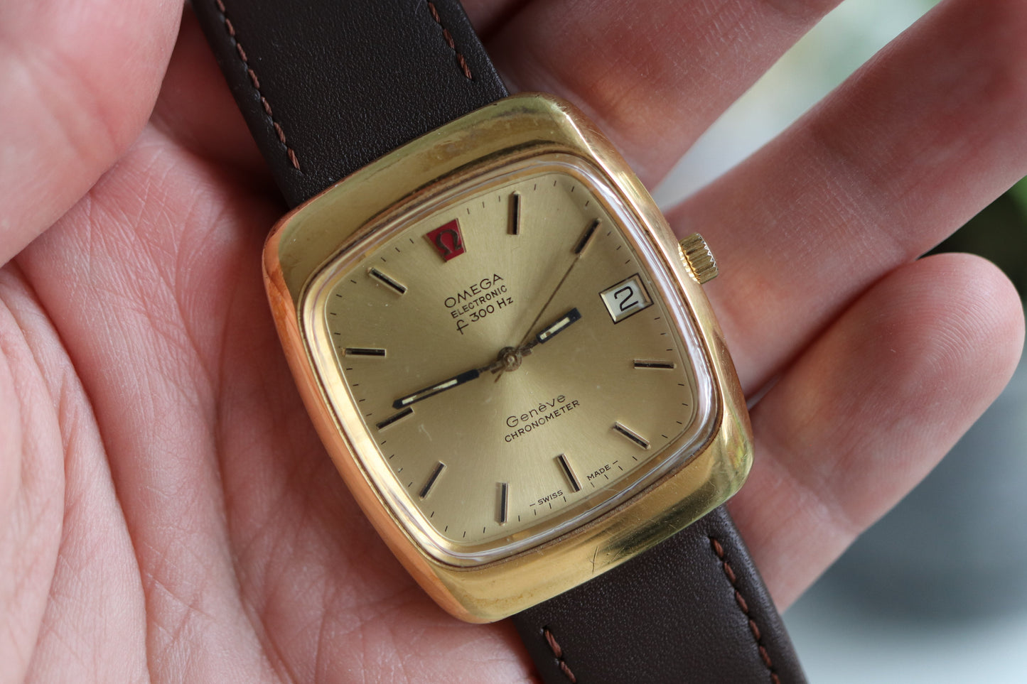 Omega Genève Electronic f300Hz Chronometer - Non-Functioning