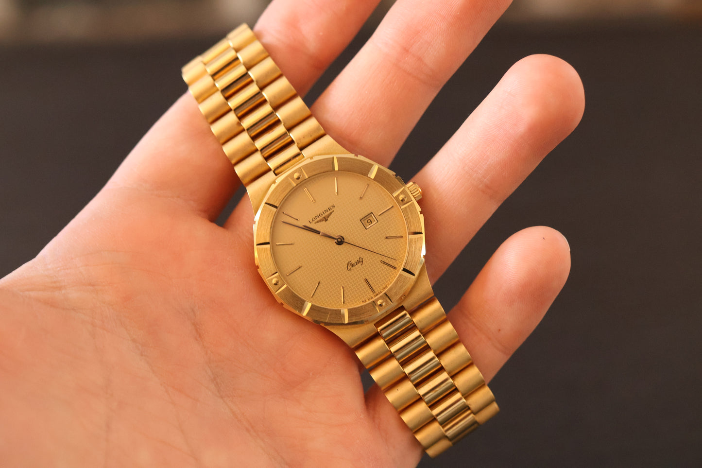 Longines Quartz MZ 5716 Textured Dial