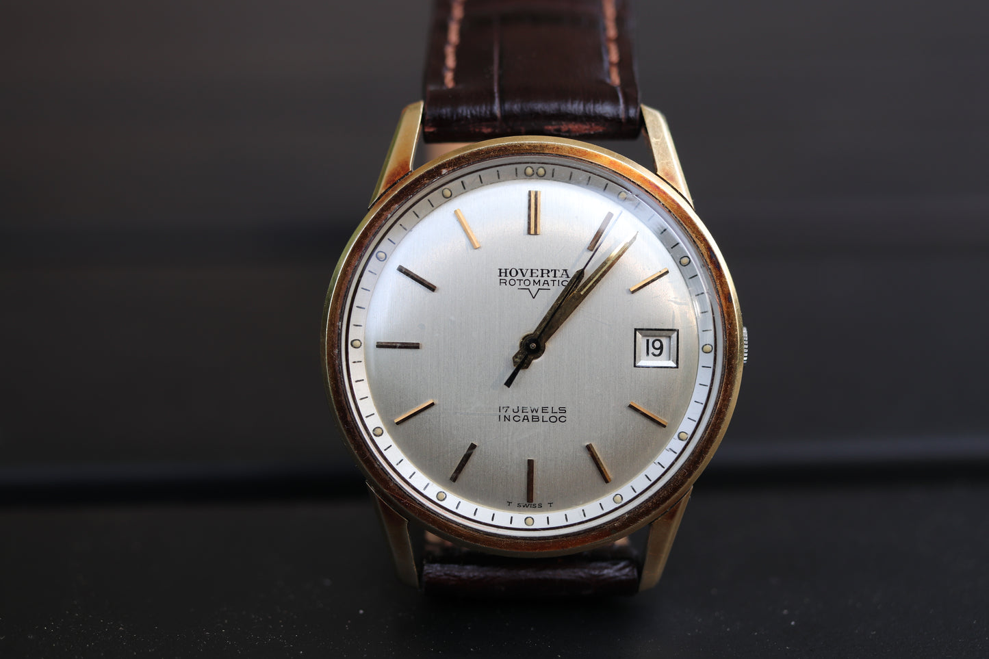 Vintage 1960s Hoverta Rotomatic Swiss Automatic