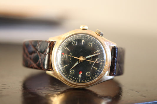 Vintage Alarm watch - Nora - Manual - Works