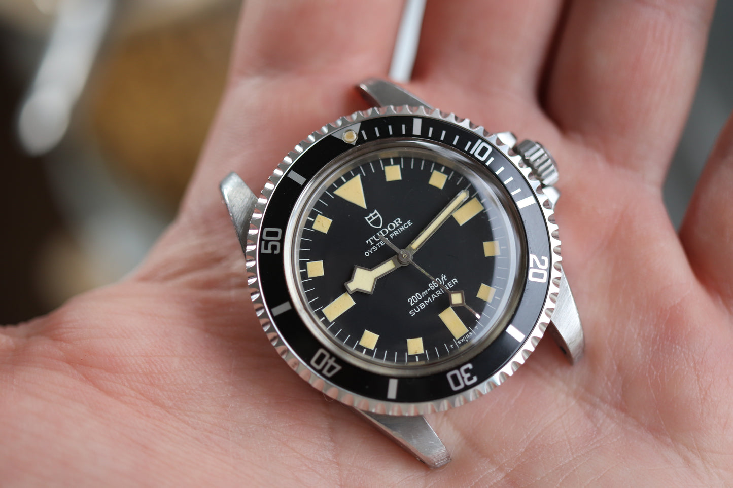 Vintage Tudor Submariner 94010 "Snowflake" - Rare Canadian Army-Issued - 1984