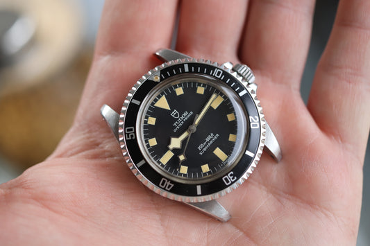 Vintage Tudor Submariner 94010 "Snowflake" - Rare Canadian Army-Issued - 1984