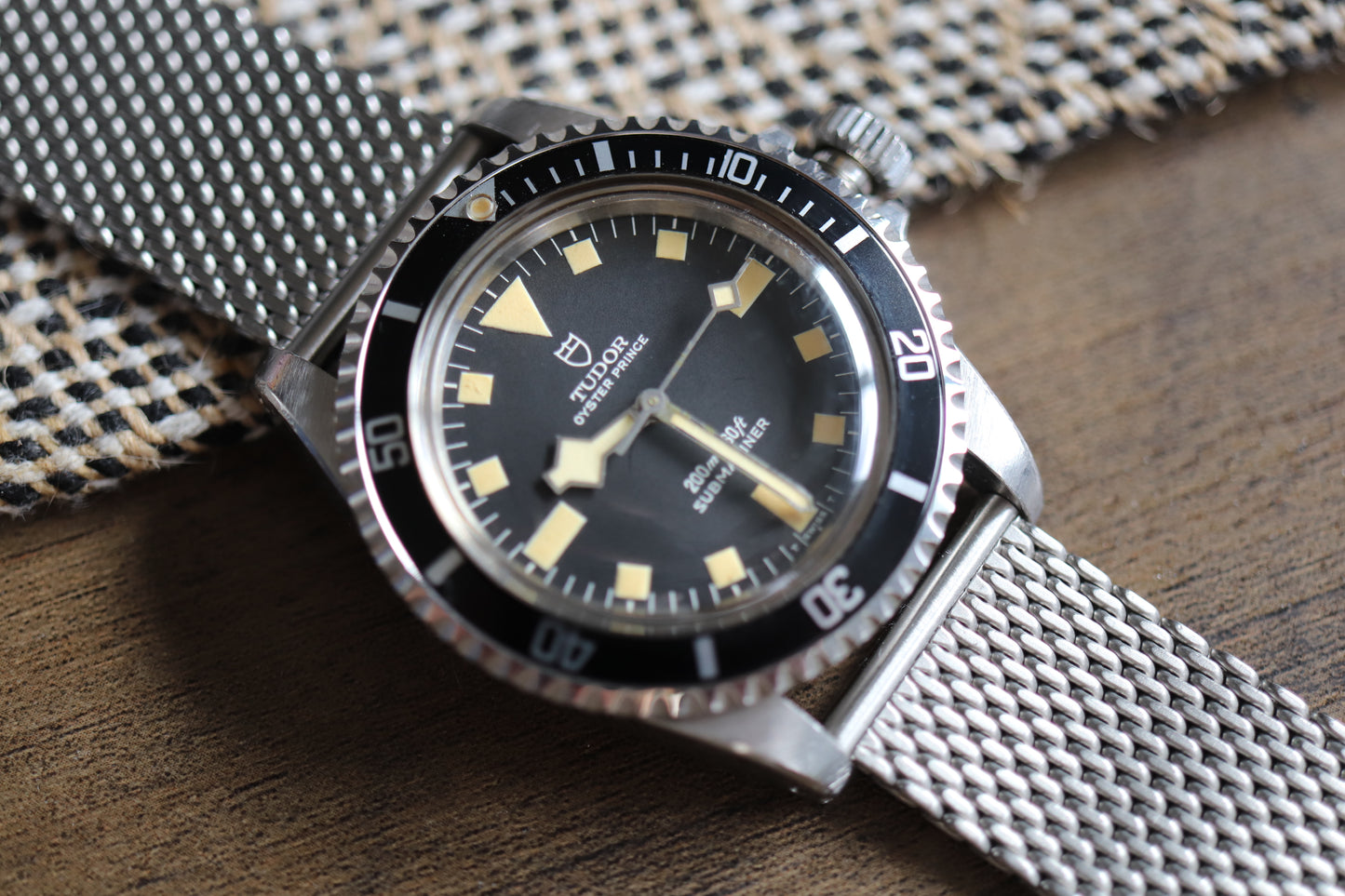 Vintage Tudor Submariner 94010 "Snowflake" - Rare Canadian Army-Issued - 1984