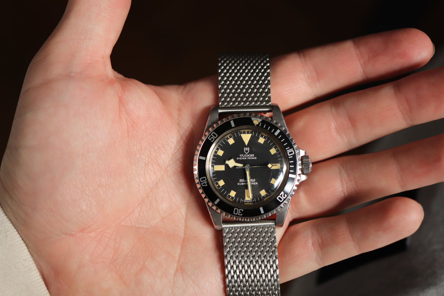 Vintage Tudor Submariner 94010 "Snowflake" - Rare Canadian Army-Issued - 1984